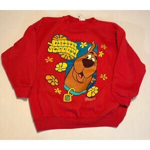 VTG 1997 Cartoon Network Scooby Doo Y2K Grunge Graphic Sweatshirt-Size 1XL